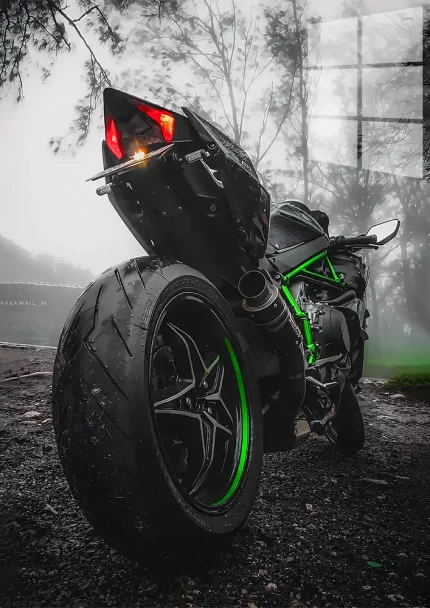 متال پوستر موتور طرح H2R کد L1001