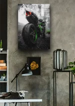 متال پوستر موتور طرح H2R کد L1001 - Image 2