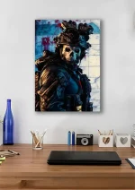 متال پوستر بازی Call Of Duty طرح گوست کد L1012 - Image 2