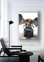 متال پوستر طرح بازی ویچر کد L1083 - Image 2