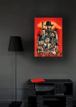 متال پوستر طرح بازی Red Dead Redemption کد L1455 - Image 2