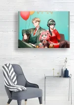 متال پوستر طرح انیمه Spy × Family کد L1375 - Image 2