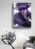 متال پوستر انیمه جوجوتسو کایسن طرح گوجو کد L1240 - Image 2