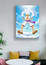 متال پوستر انیمه وان پیس طرح لوفی کد L1360 - Image 2