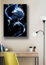 متال پوستر انیمه جوجوتسو کایسن طرح گوجو کد L1579 - Image 2