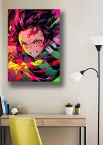 متال پوستر انیمه شیطان کش طرح تانجیرو کد L1580 - Image 2