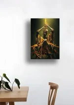 متال پوستر طرح بازی Elden Ring کد L1460 - Image 2