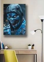 متال پوستر بازی Mortal Kombat طرح ساب زیرو کد L1581 - Image 2