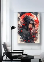 متال پوستر انیمه ناروتو طرح ایتاچی کد L1359 - Image 2