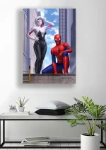 متال پوستر طرح اسپایدرمن کد L1365 - Image 2