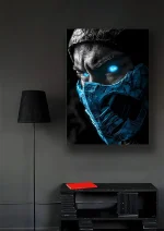 متال پوستر طرح بازی Mortal Kombat طرح ساب زیرو کد L1249 - Image 2