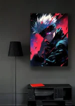 متال پوستر انیمه جوجوتسو کایسن طرح گوجو کد L1245 - Image 2