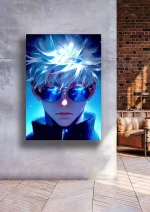 متال پوستر انیمه جوجوتسو کایسن طرح گوجو کد L1587 - Image 2