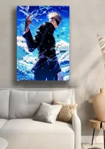 متال پوستر انیمه جوجوتسو کایسن طرح گوجو کد L1589 - Image 2