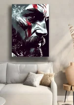 متال پوستر بازی God Of Warطرح کریتوس کد L1591 - Image 2