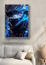 متال پوستر انیمه جوجوتسو کایسن طرح گوجو کد L1246 - Image 2