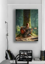 متال پوستر بازی The Last Of Us طرح الی کد L1263 - Image 2