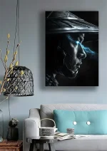 متال پوستر طرح بازی Mortal Kombat طرح کانگ لاو کد L1260 - Image 2