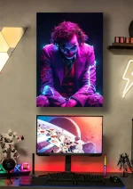 متال پوستر طرح جوکر کد L1602 - Image 2