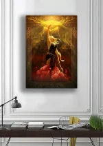 متال پوستر طرح بازی Elden Ring کد L1265 - Image 2