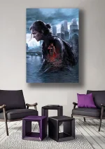 متال پوستر طرح بازی The Last Of Us کد L1610 - Image 2
