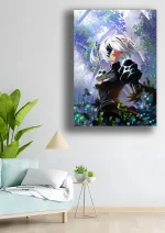 متال پوستر طرح بازی Nier: Automata کد L1613 - Image 2