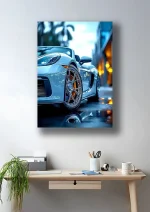 متال پوستر طرح ماشین Porsche 718 Boxster کد L1617 - Image 2