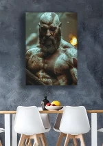 متال پوستر بازی God Of War طرح کریتوس کد L1278 - Image 2