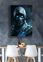 متال پوستر بازی Mortal Kombat طرح ساب زیرو کد L1279 - Image 2