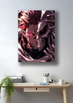 متال پوستر انیمه جوجوتسو کایسن طرح سوکونا کد L1619 - Image 2