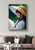 متال پوستر طرح دختر انیمه ای کد L1484 - Image 2