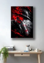 متال پوستر انیمه وان پیس طرح لوفی کد L1620 - Image 2