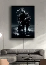 متال پوستر بازی Mortal Kombat طرح Noob Saibot کد L1624 - Image 2