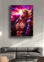 متال پوستر انیمه وان پیس طرح زورو کد L1626 - Image 2