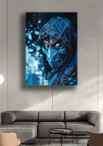 متال پوستر بازی Mortal Kombat طرح ساب زیرو کد L1627 - Image 2