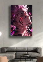 متال پوستر انیمه جوجوتسو کایسن طرح سوکونا کد L1629 - Image 2