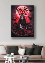 متال پوستر انیمه ناروتو طرح ایتاچی کد L1485 - Image 2