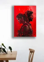 متال پوستر طرح بازی The Last Of Us کد L1634 - Image 2