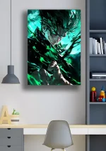 متال پوستر انیمه جوجوتسو کایسن طرح گوجو کد L1637 - Image 2