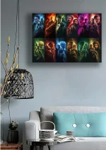 متال پوستر طرح سریال Game of Thrones کد L1319 - Image 2