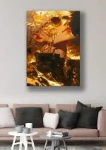 متال پوستر انیمه جوجوتسو کایسن طرح گوجو کد L1148 - Image 2