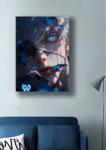 متال پوستر انیمه جوجوتسو کایسن طرح گوجو کد L1645 - Image 2