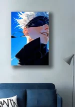 متال پوستر انیمه جوجوتسو کایسن طرح گوجو کد L1646 - Image 2