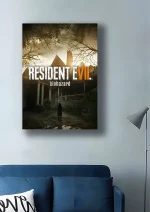 متال پوستر طرح بازی Resident Evil کد L1649 - Image 2