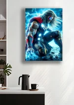 متال پوستر طرح سینمایی Thor کد L1313 - Image 2