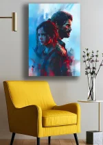 متال پوستر طرح بازی The Last Of Us کد L1652 - Image 2