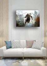 متال پوستر طرح بازی Assassin's Creed کد L1454 - Image 2