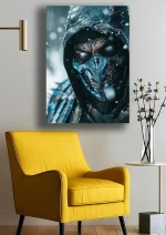 متال پوستر بازی Mortal Kombat طرح ساب زیرو کد L1654 - Image 2