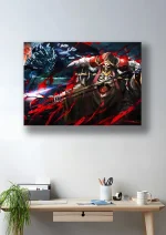 متال پوستر انیمه Overlord طرح Ainz Ooal Gown کد L1305 - Image 2