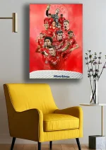 متال پوستر طرح باشگاه بایرن مونیخ کد L1656 - Image 2